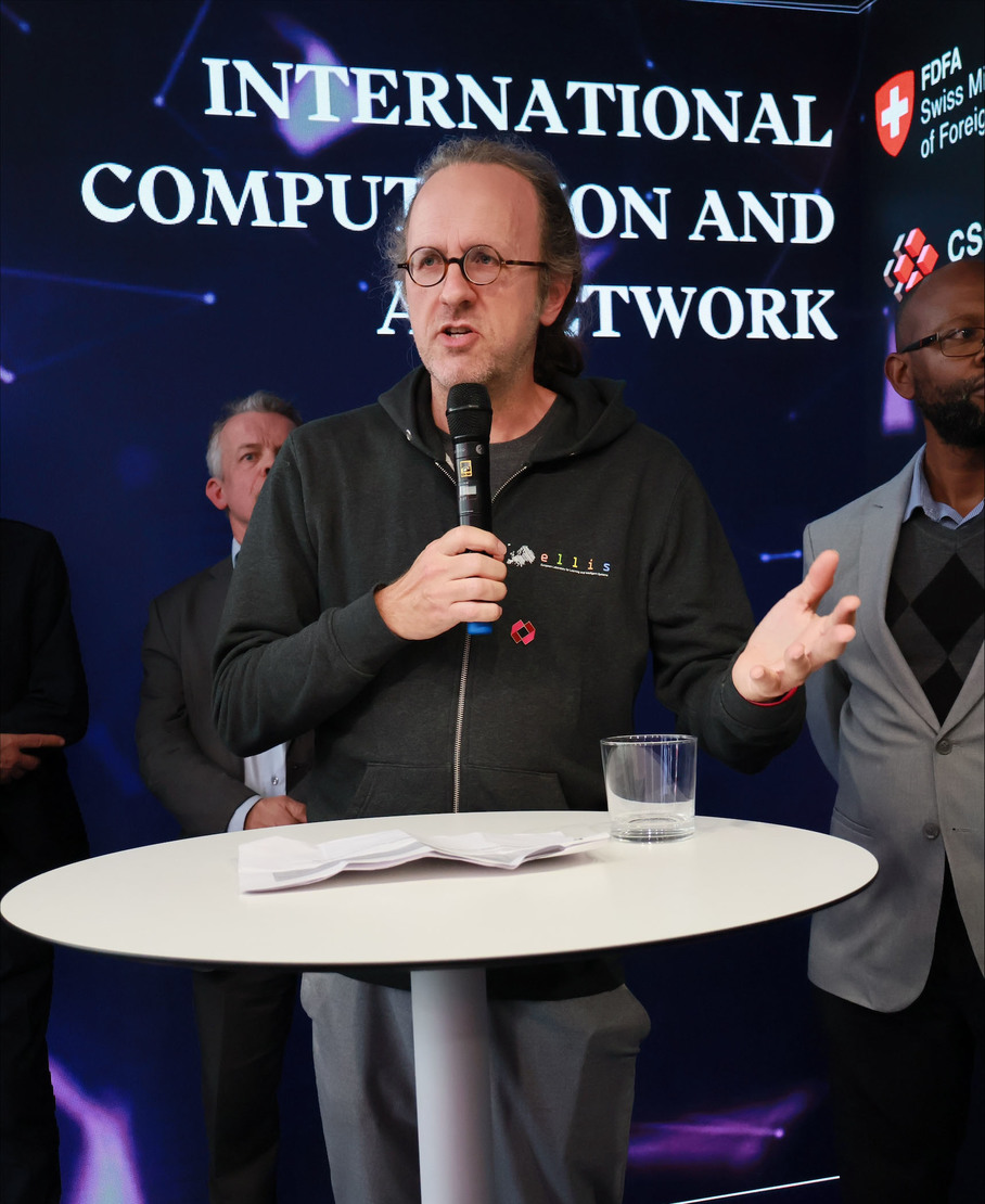 Cyber Valley/ Rebecca Beiter | ELLIS President, Bernhard Schölkopf says that ELLIS will make their knowledge available to provide input on how compute resources should be used.