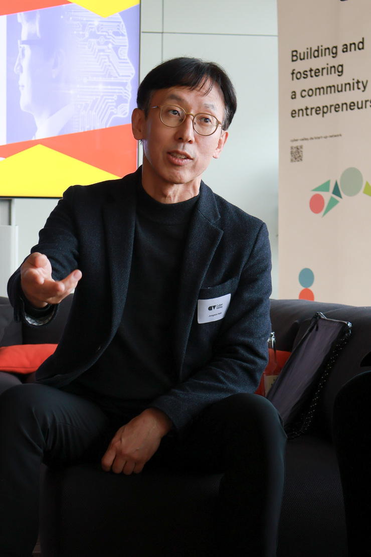 Jong-min Ham aims to nurture and support Korean ventures in the thriving European market. Image: Cyber Valley