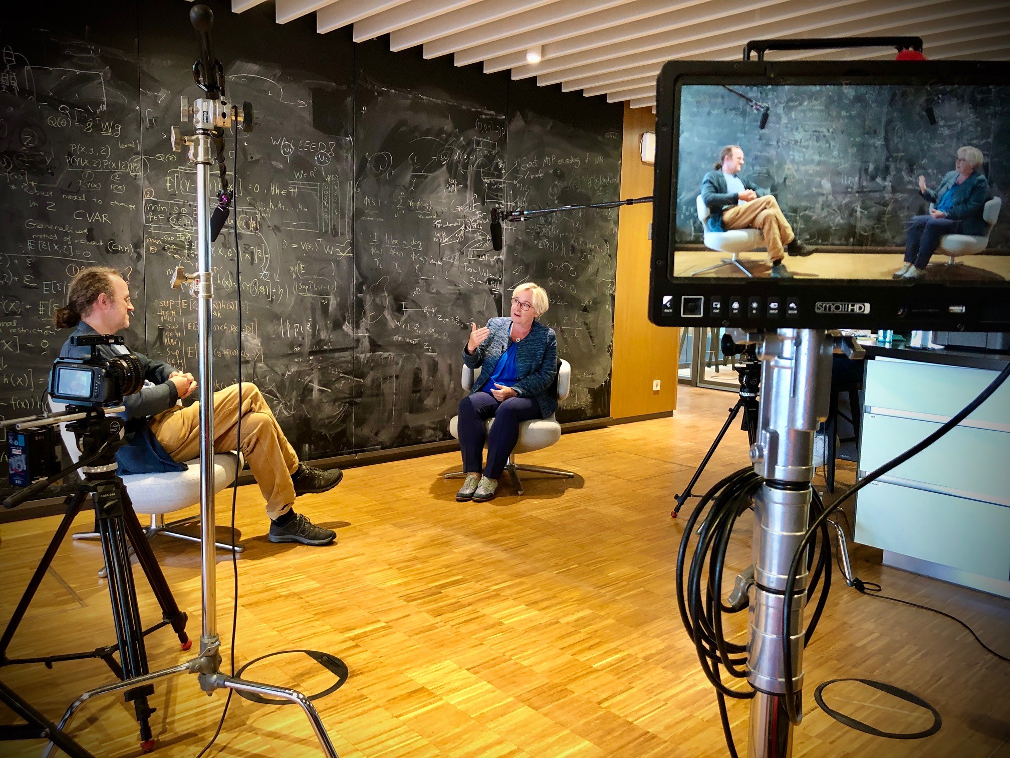 Bernhard Schölkopf im #ScienceTalk mit Theresia Bauer