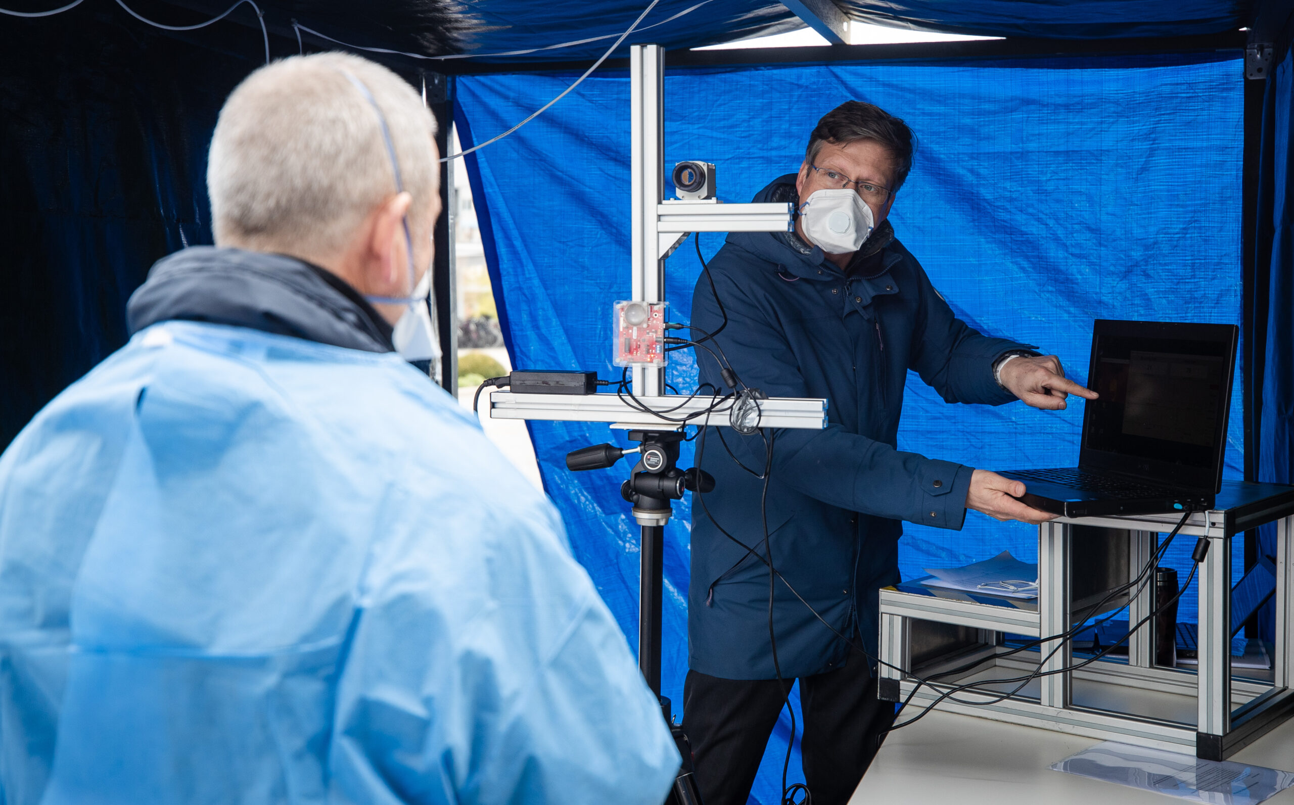 Fraunhofer: “Access checker” remotely measures body temperature in addition to heart and breathing rate