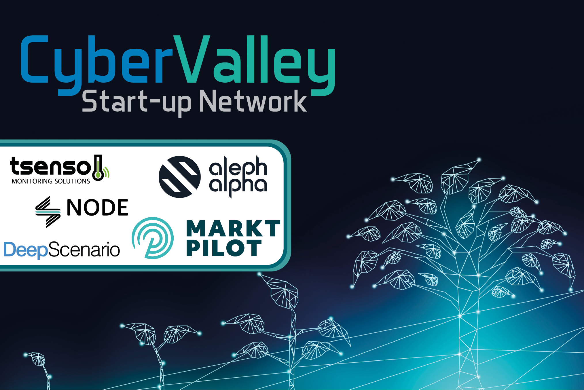 Fünf neue Shootingstars für das Cyber Valley Start-up Network
