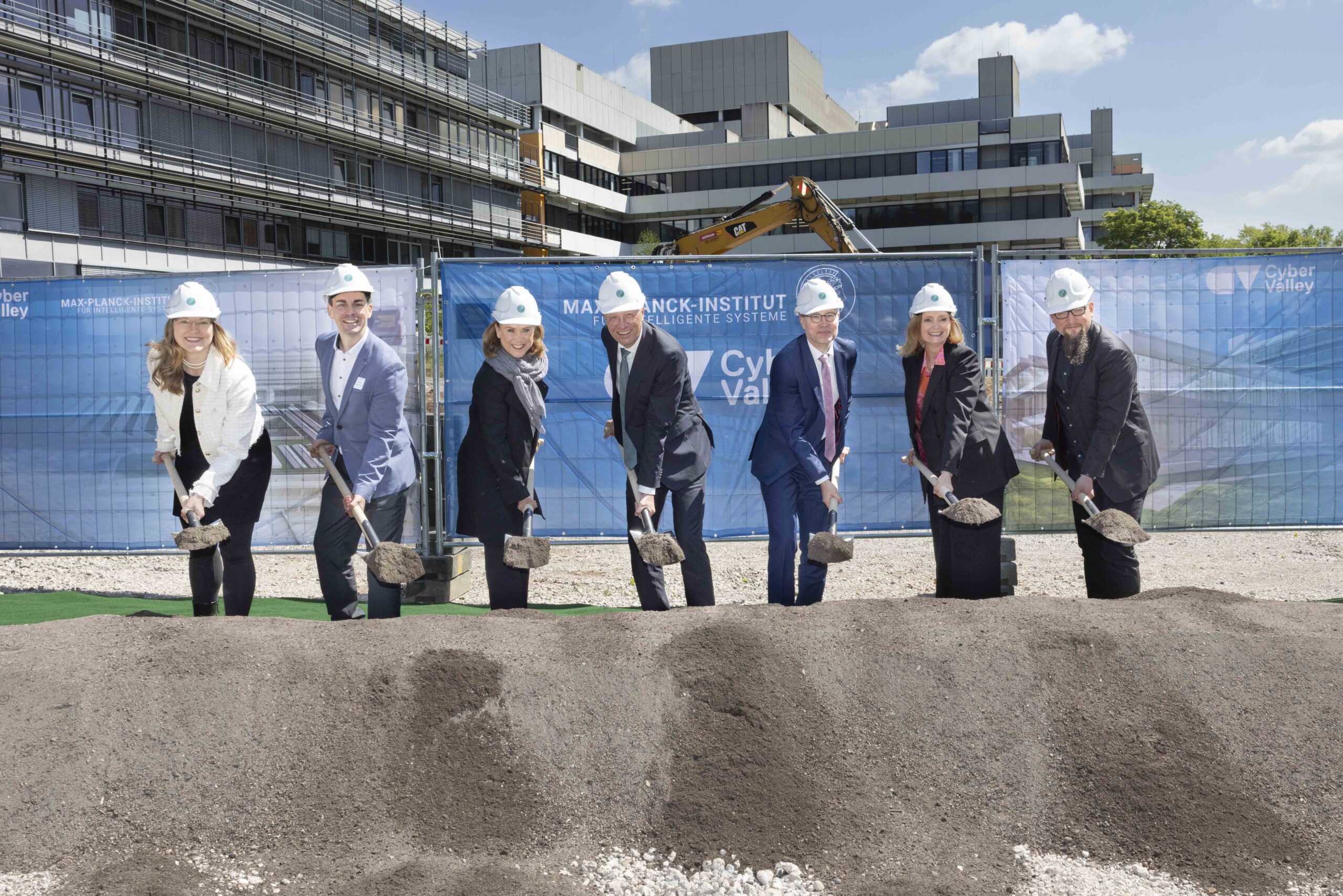 Groundbreaking Ceremony for the Cyber Valley Building in Stuttgart