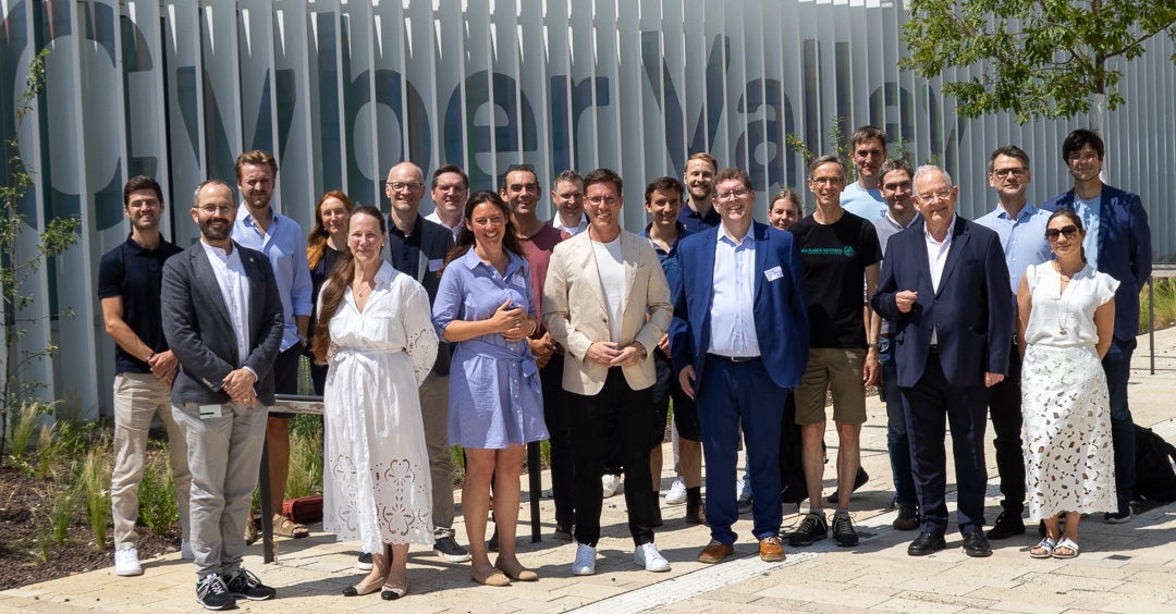 Manuel Hagel visits Cyber Valley