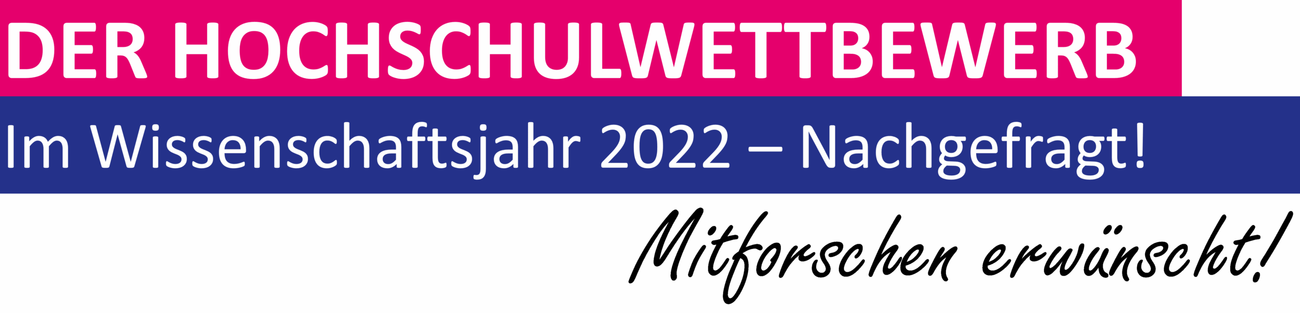 Hochschulwettbewerb 2022