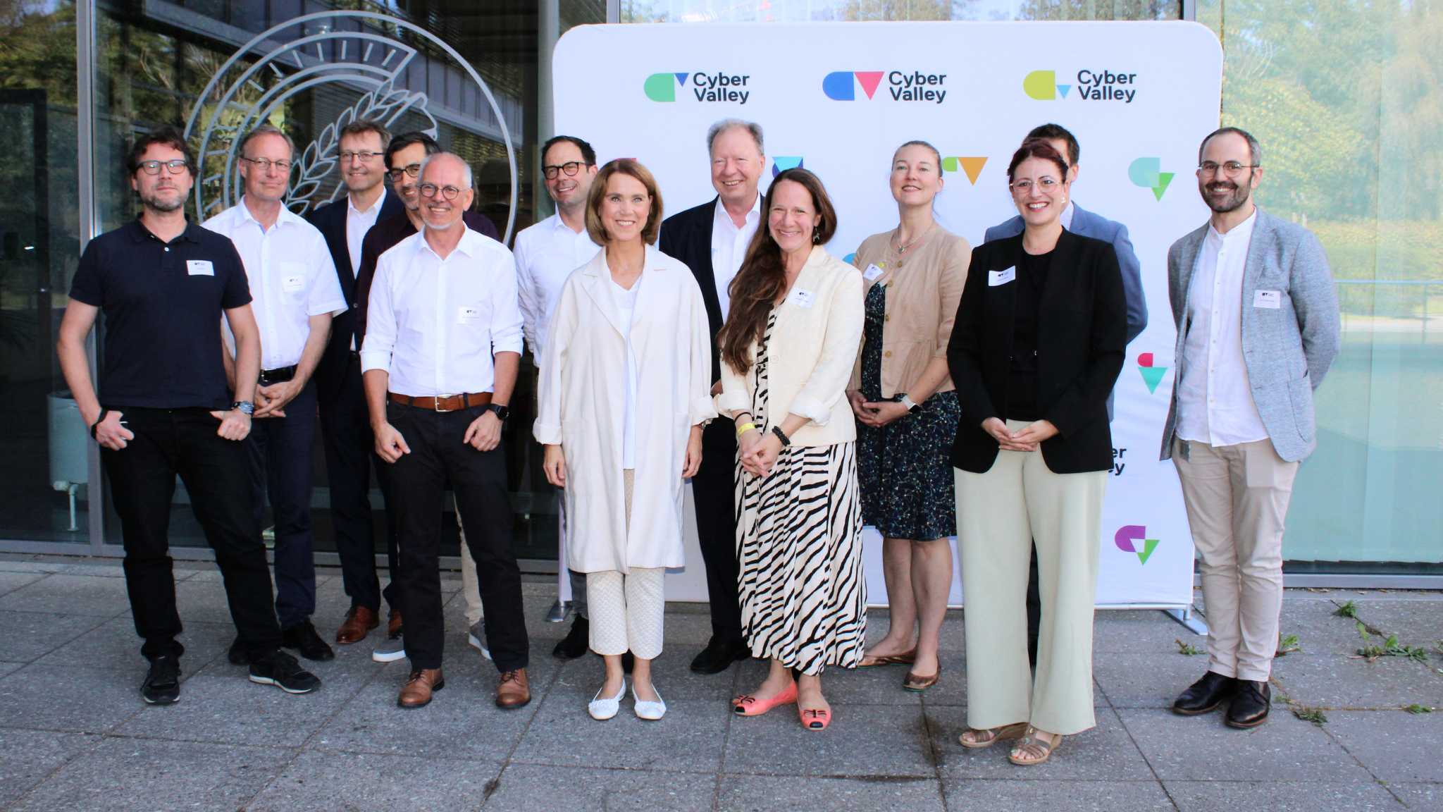 Minister Olschowski visits Cyber Valley in Stuttgart