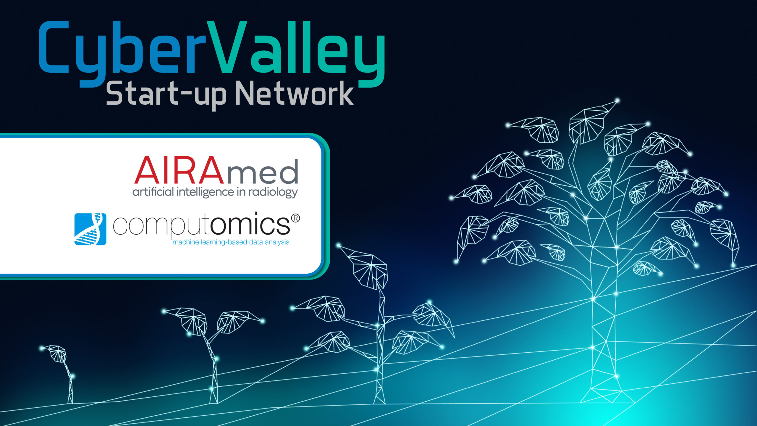 Cyber Valley erweitert mit AIRAmed und Computomics das Start-up Network