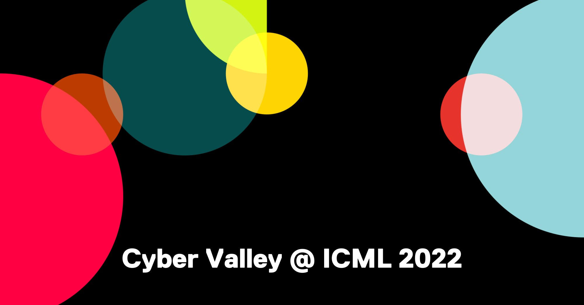 Cyber Valley makes strong showing at ICML 2022