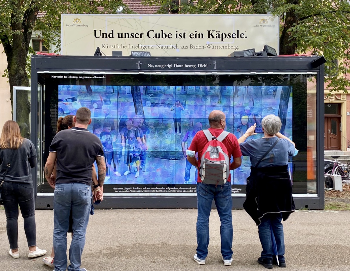 KI-Cube von Cyber Valley Start-up Colugo in Potsdam