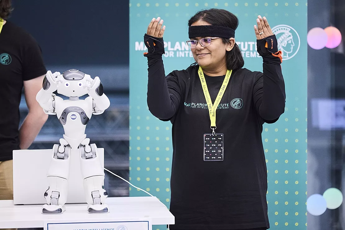 Robot at Cyber Valley Day
